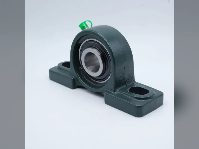 A cast pillow block bearing unit