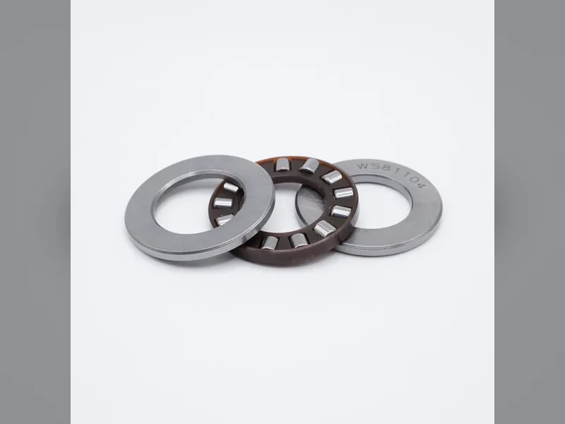 A cylindrical roller thrust bearing set